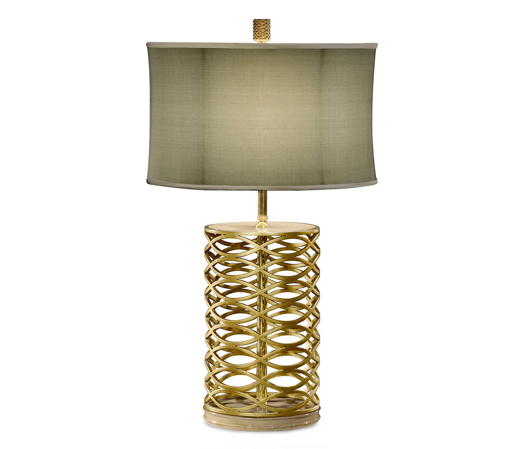 JC Modern - Luxe Collection - Gilded Interlaced Iron Table Lamp