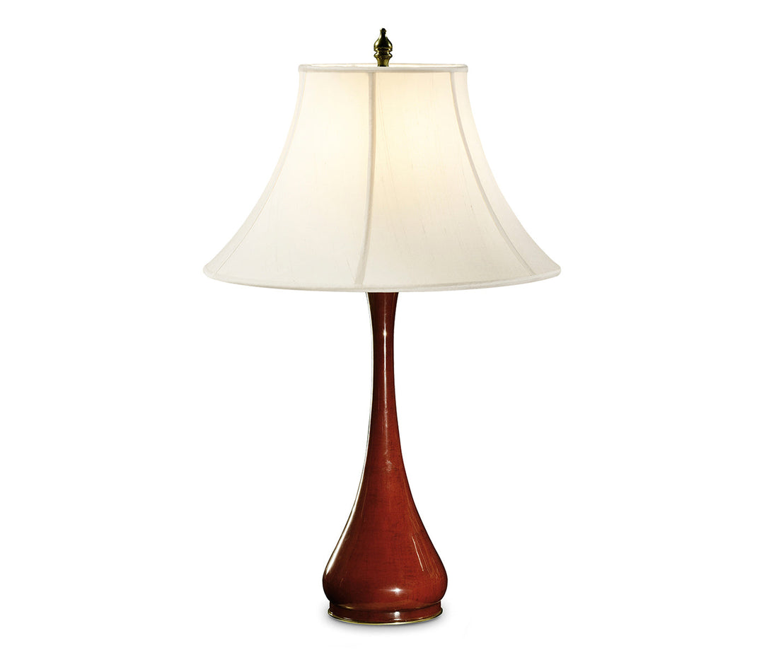 JC Modern - Indochine Collection - Red Lacquered Table Lamp