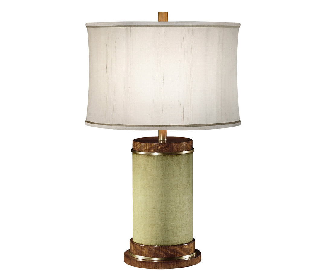 JC Modern - Cosmo Collection - Sage Finish Hyedua Circular Table Lamp