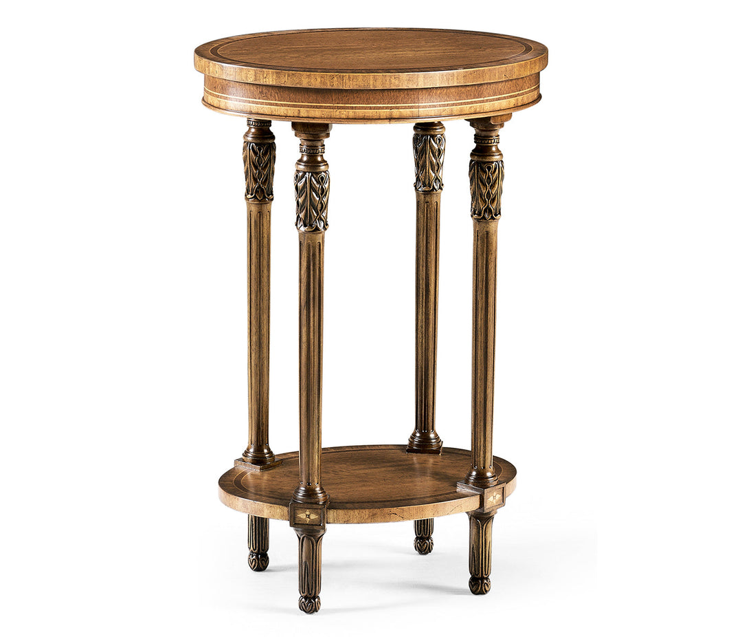 Windsor Collection - Napoleon III style oval wine table with fine inlay