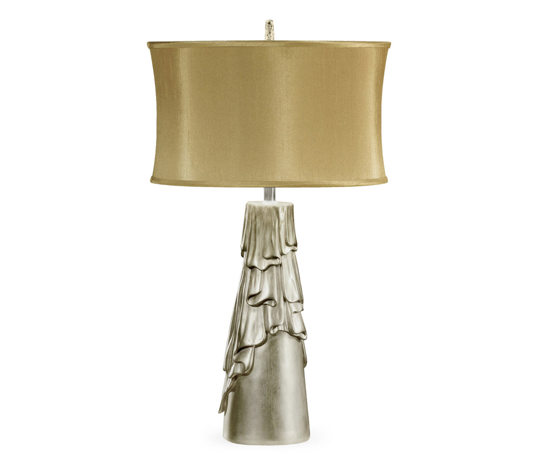 Versailles Collection - Antique silver table lamp