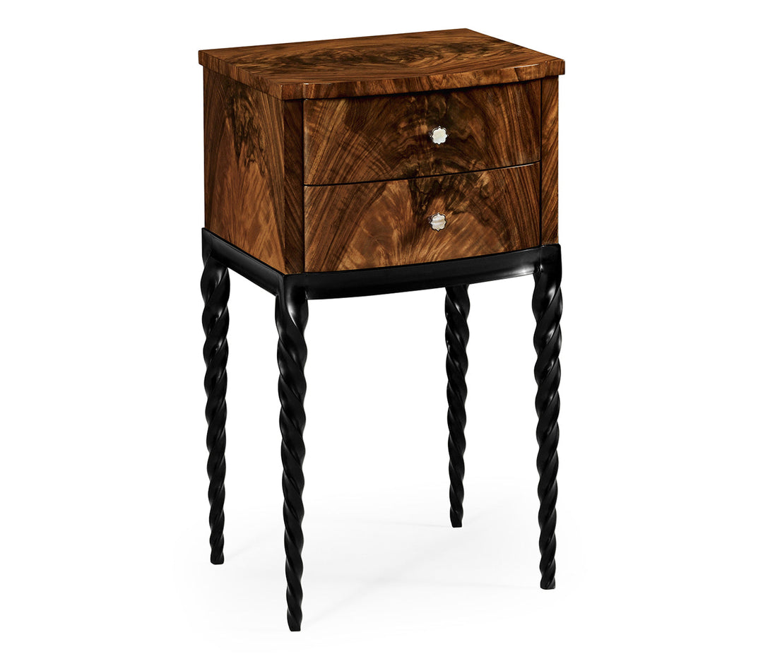 JC Modern - Twist Collection - Black Barleytwist Lamp Table