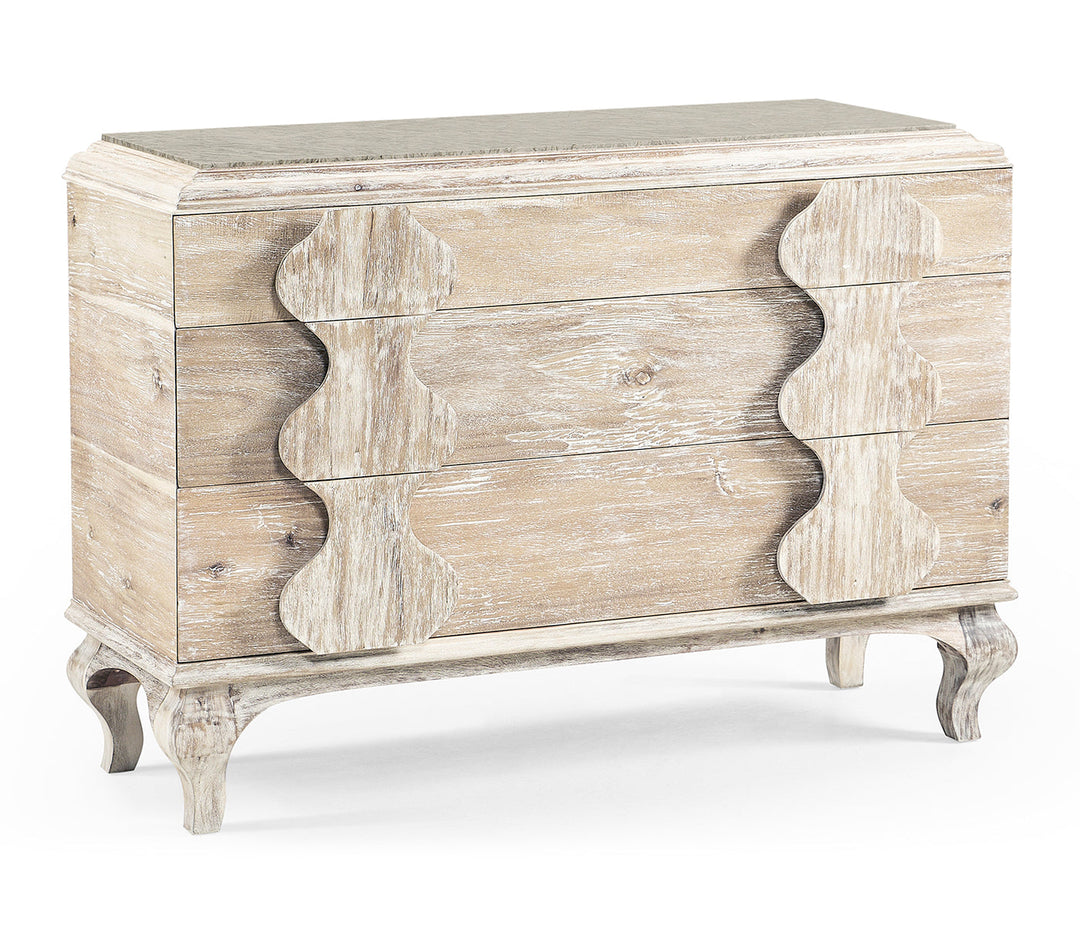 JC Edited - Artisan Collection - Limed Acacia Chest of Drawers