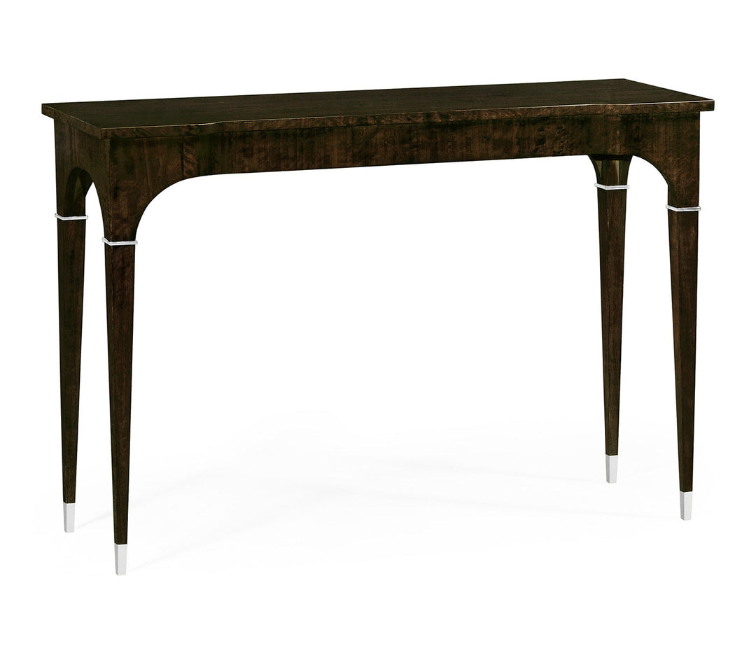 JC Modern - Belgravia Collection - Black Eucalyptus Rectangular Console Table