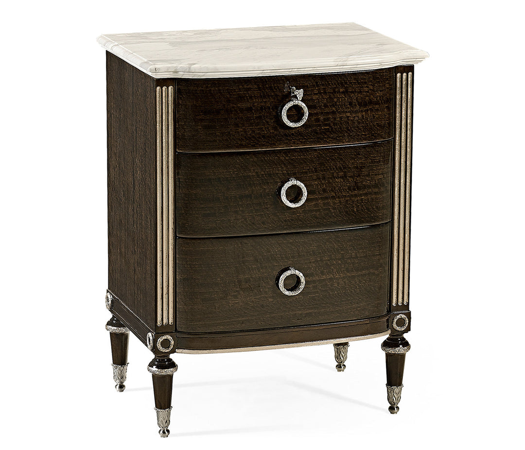 JC Modern - Belgravia Collection - Black Eucalyptus Small Chest of Drawers