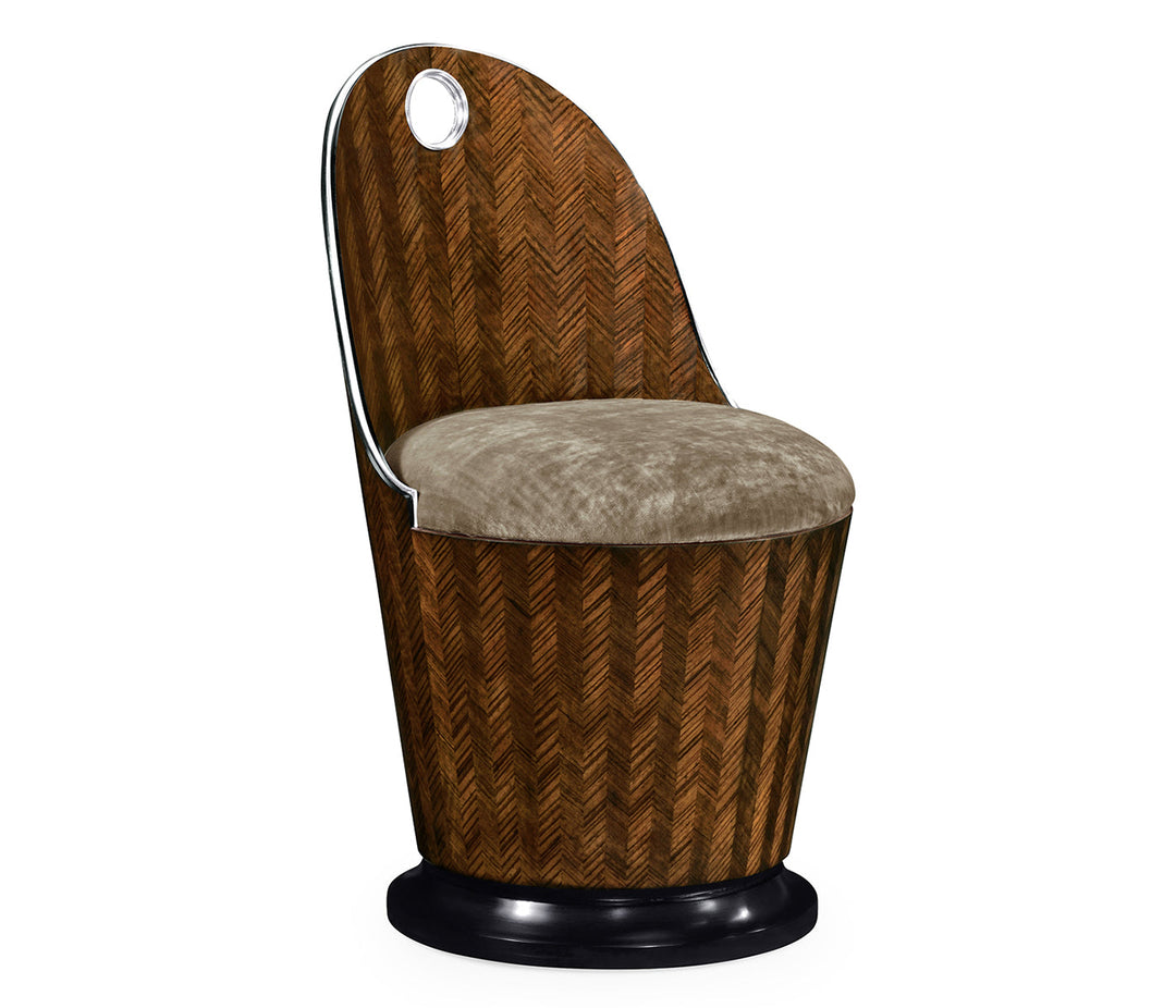 JC Modern - Icarus Collection - Icarus Feather Inlay Dressing Chair