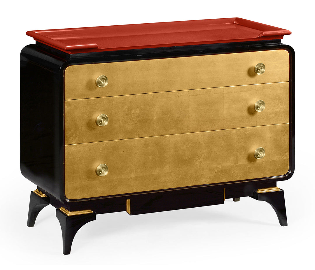 JC Modern - Indochine Collection - Emperor Red Chest of Drawers