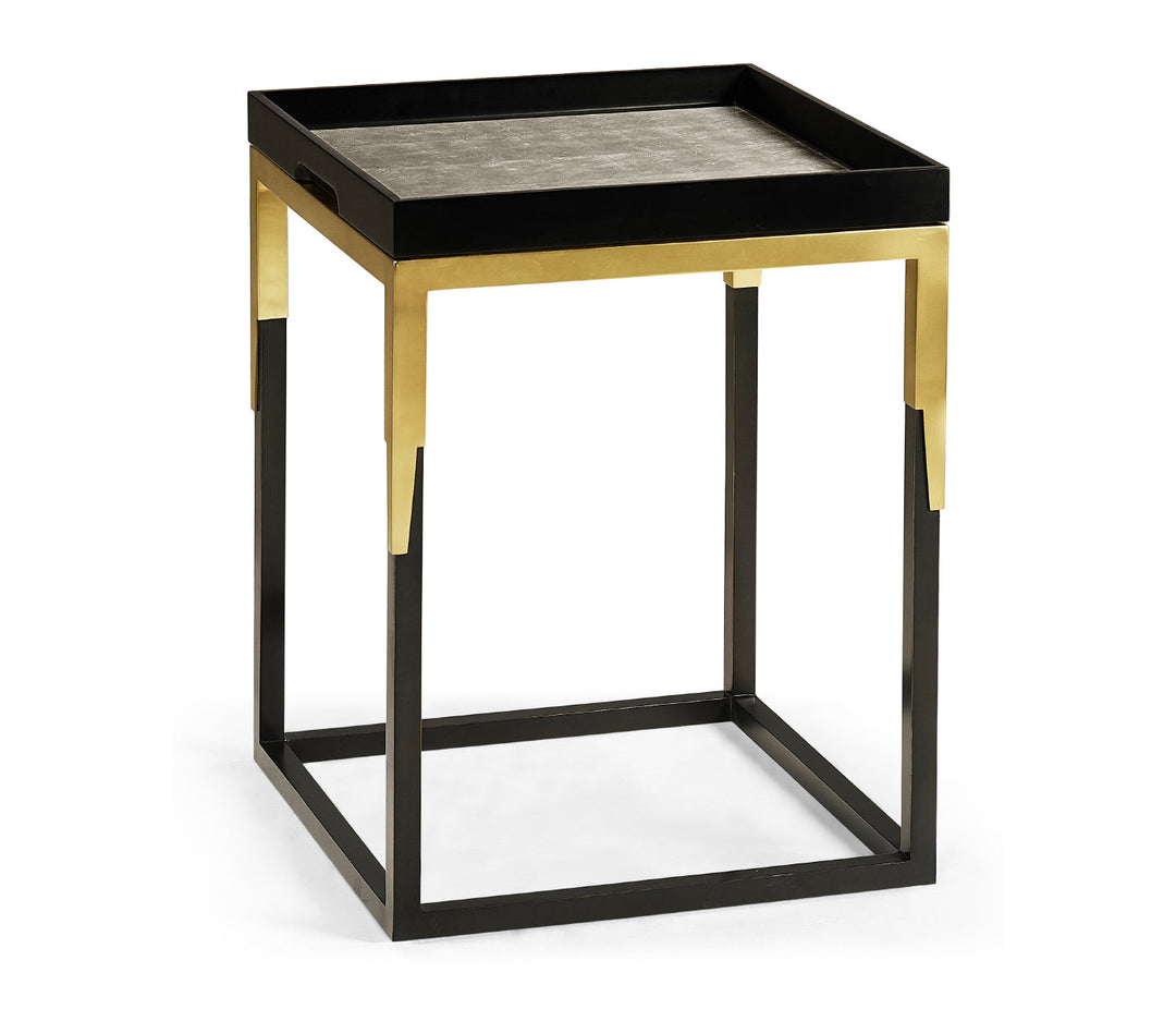 JC Modern - Langkawi Collection - Square Natural Walnut Tray Table