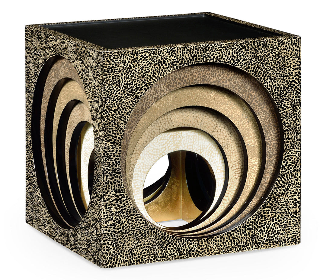 JC Modern - Indochine Collection - Eggshell Cube Nesting Tables