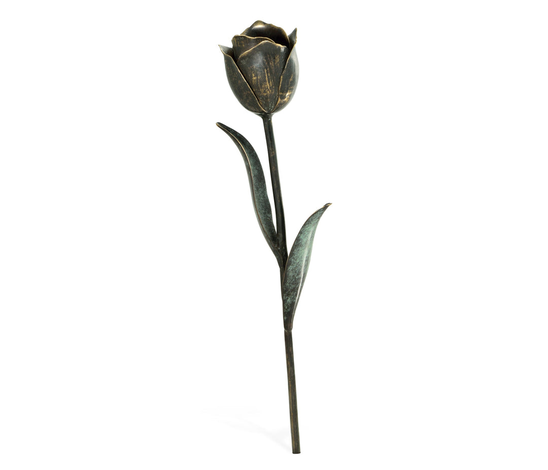 Curated Collection - Dark Bronze Tulip Flower