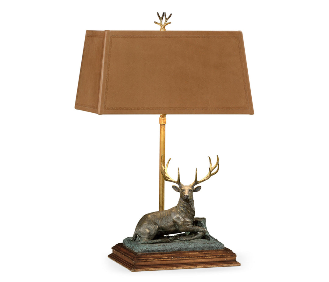 Curated Collection - Deer Table Lamp - Left