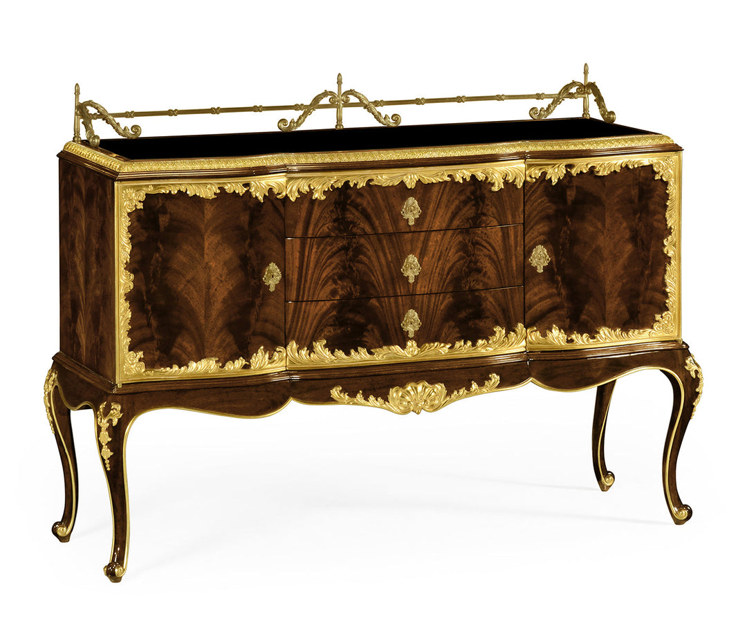 Monte Carlo Collection - Mahogany & Gilded Sideboard