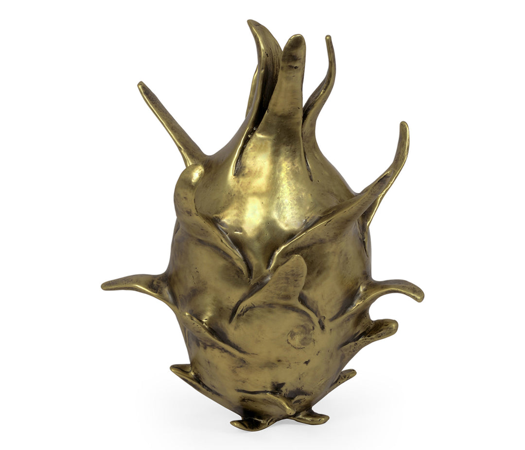 Curated Collection - Antique Brass Dragon Fruit