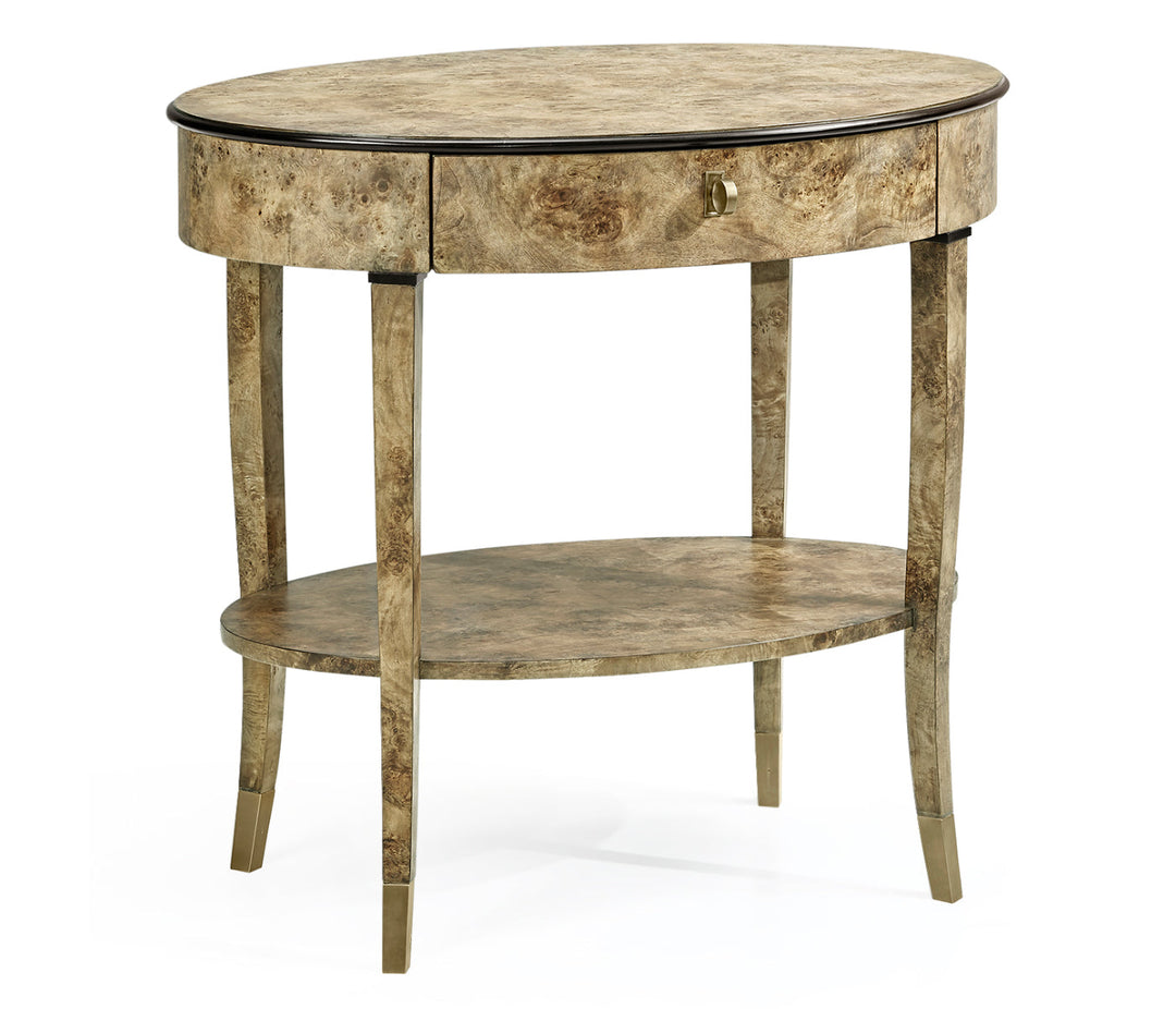 Hamilton Collection - Hamilton Oval Bedside Table