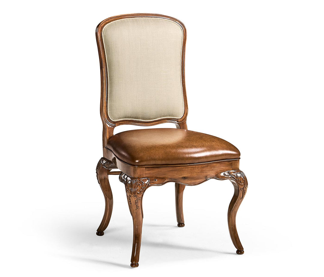 Duchess Collection - Duchess Burr Walnut Side Chair