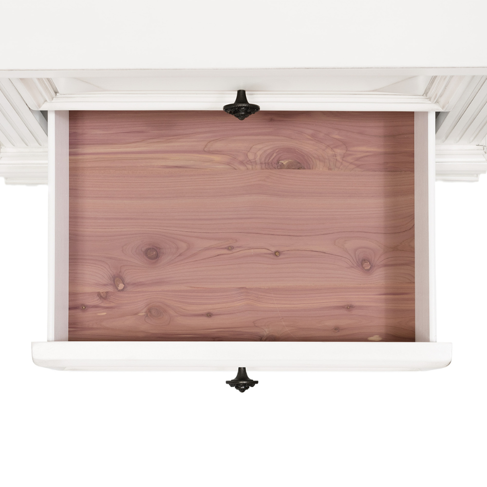 Calloway Nightstand White Color