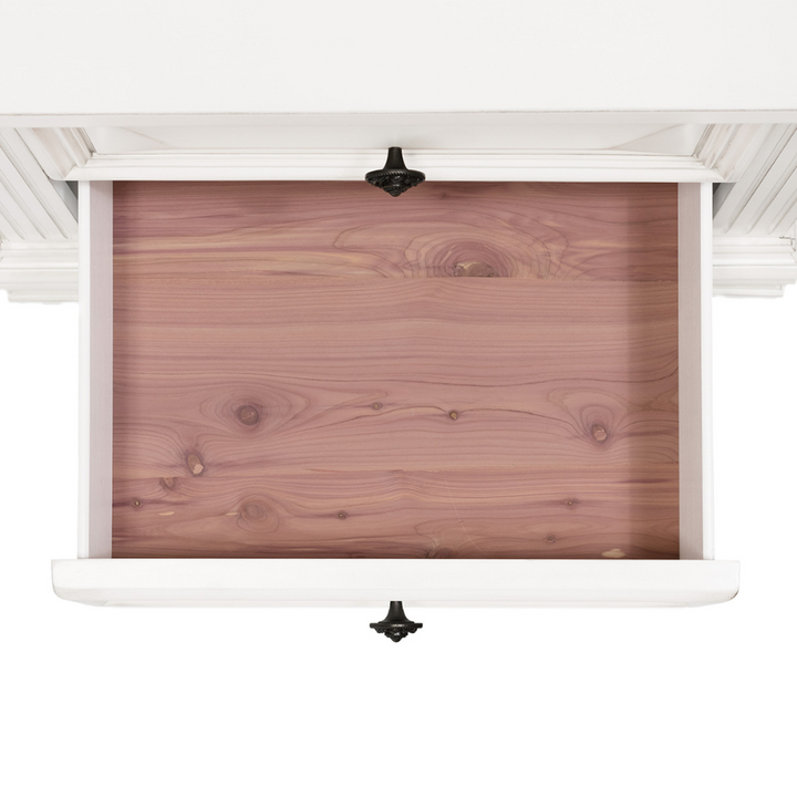 Calloway Nightstand White Color