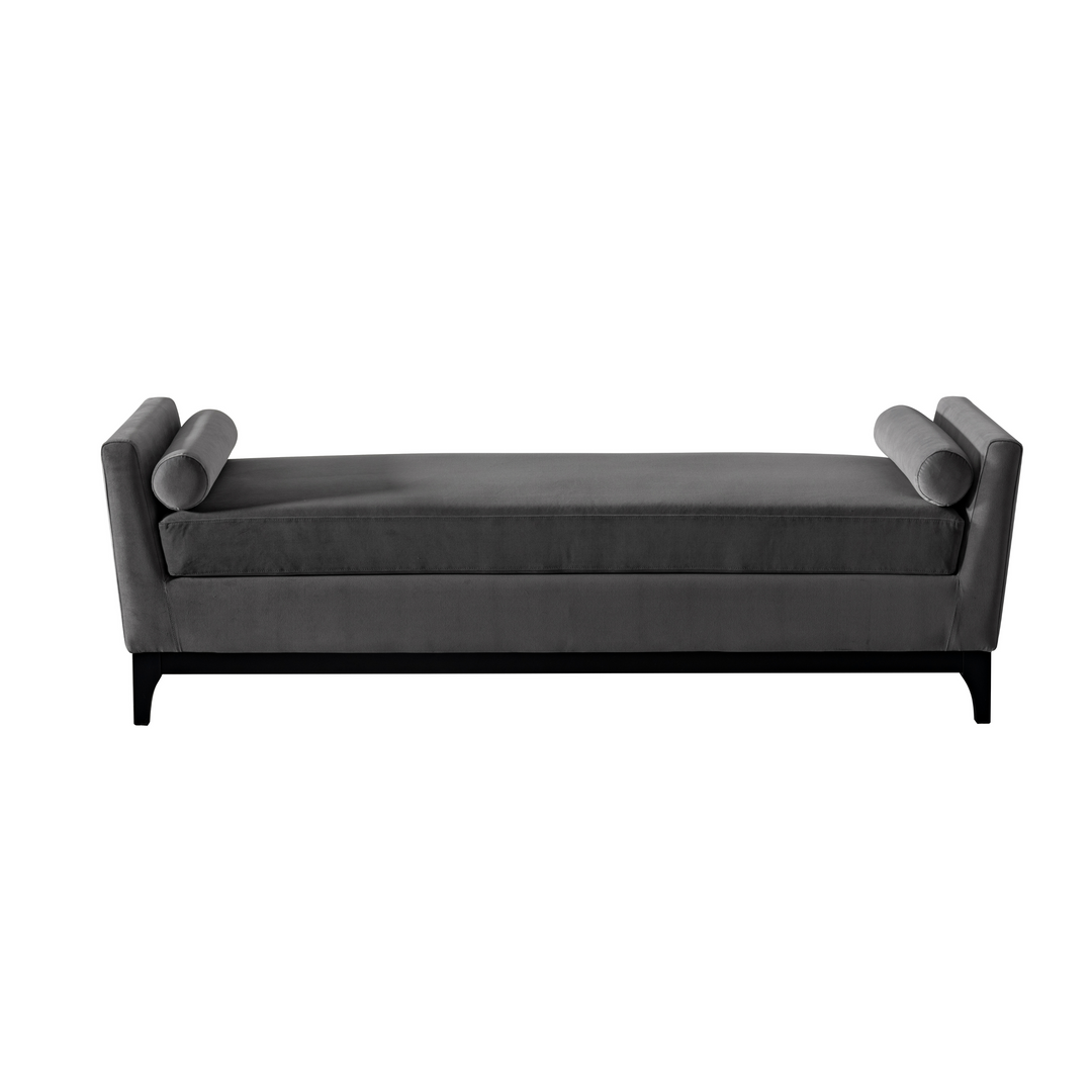 Victorian Elegance Charcoal Bench (191cm)