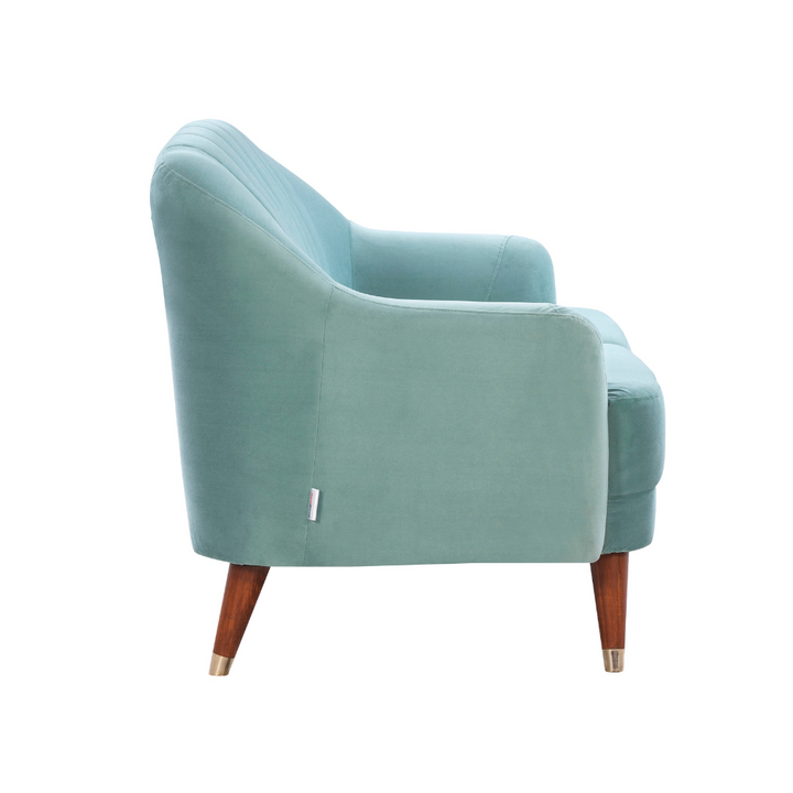 Warwick Warmth Light Blue Loveseat (159cm)