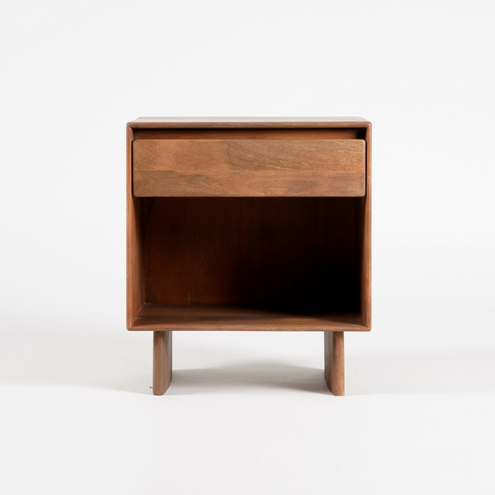 Mango wood night stand