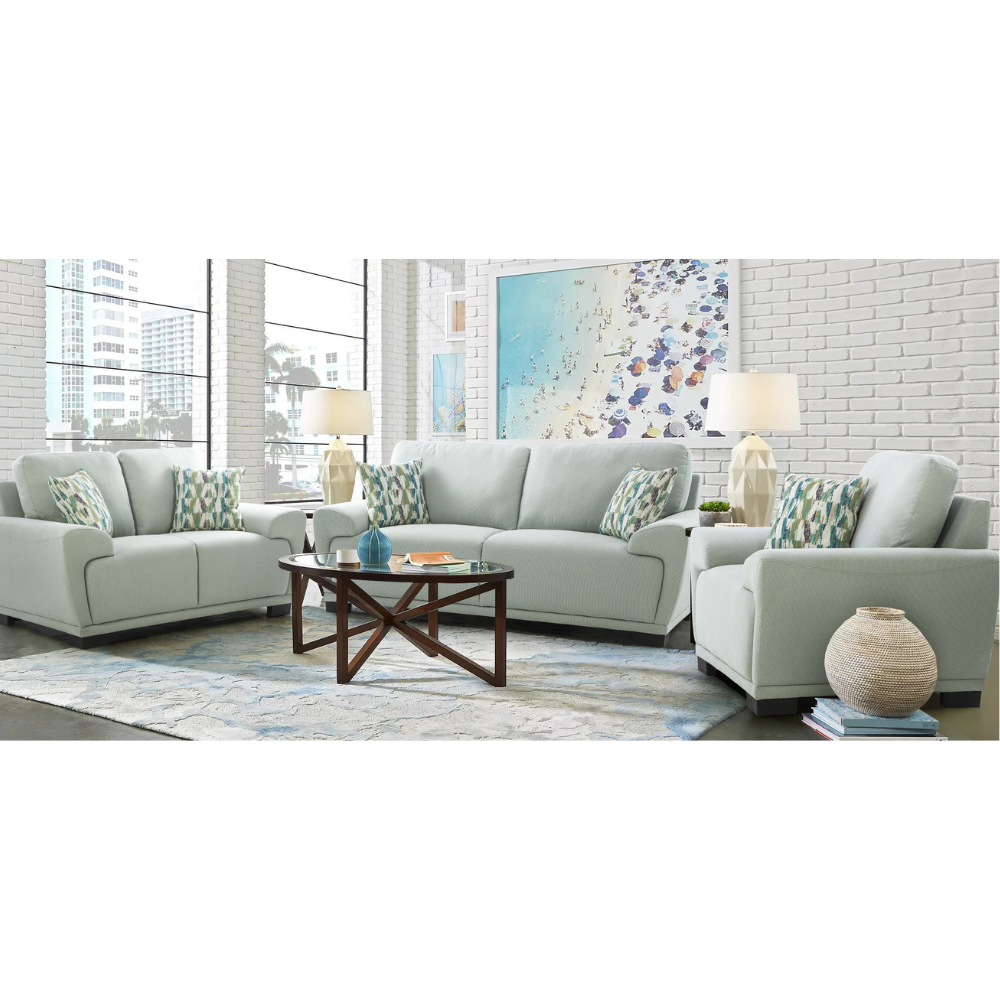 Clarkville Teal Loveseat