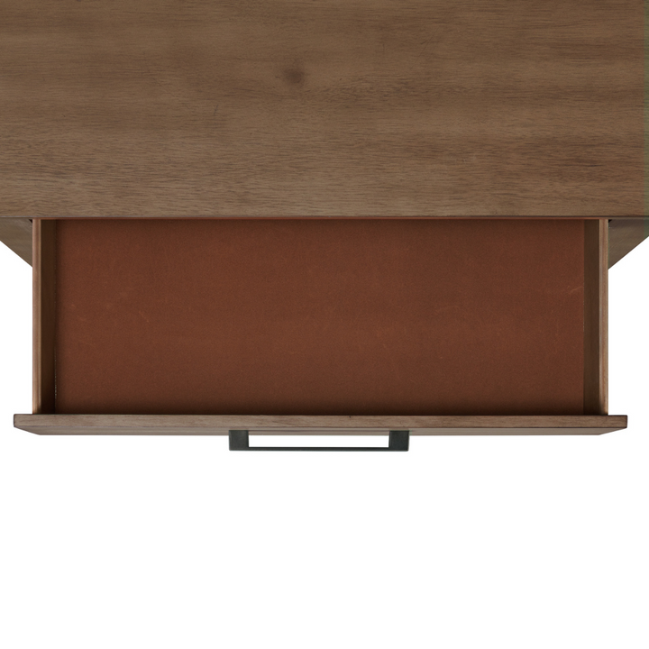 Jolene 2-Drawer Nightstand W/ Usb In Grey