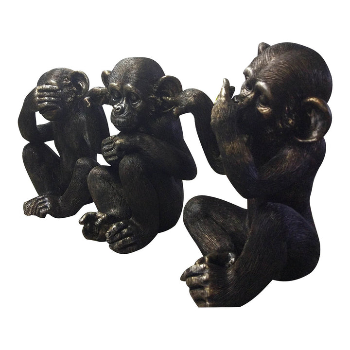 He Did It Chimps Set Of 3