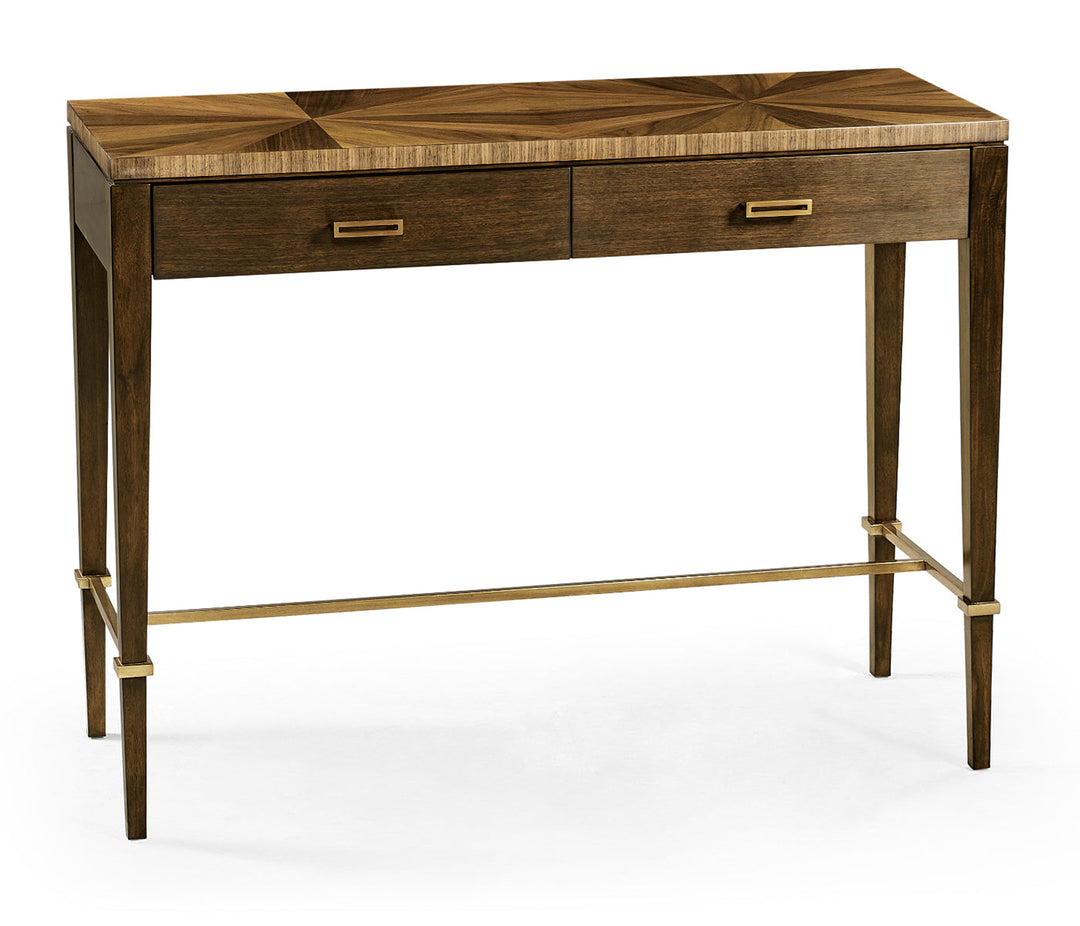 JC Modern - Eclectic Collection - Bookmatched Walnut Console Table