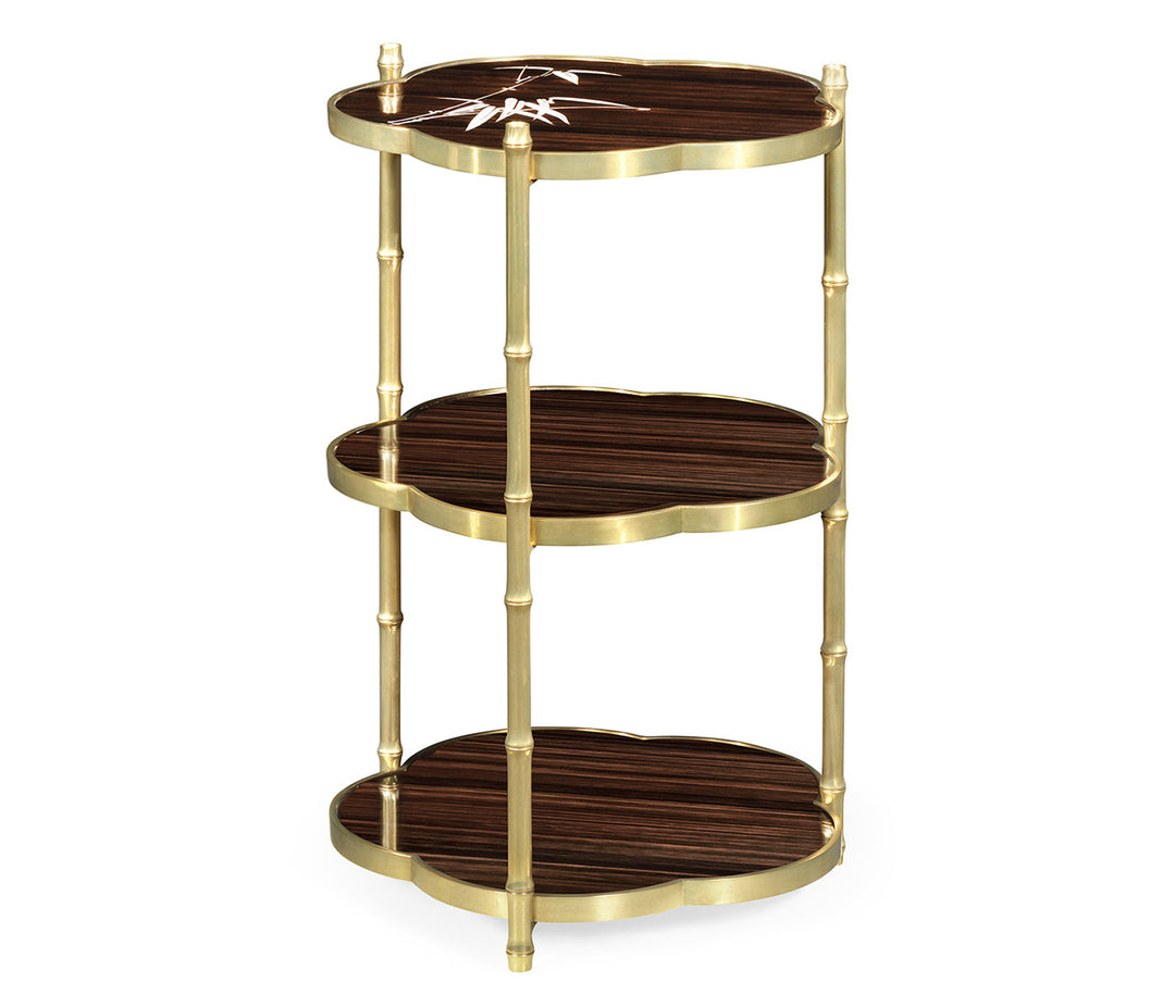 JC Modern - Indochine Collection - Bamboo Three-Tier End Table