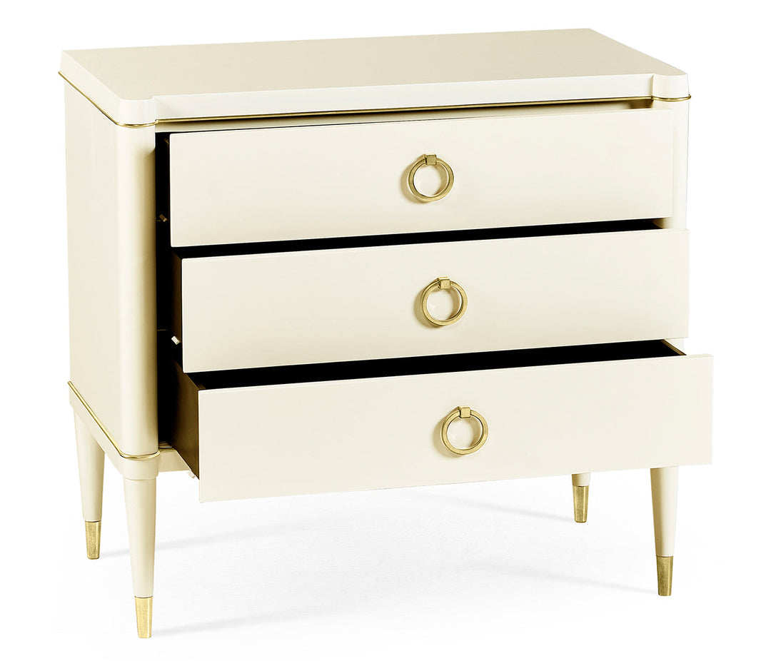 JC Modern - Eclectic Collection - Small Ivory Chest of Drawers