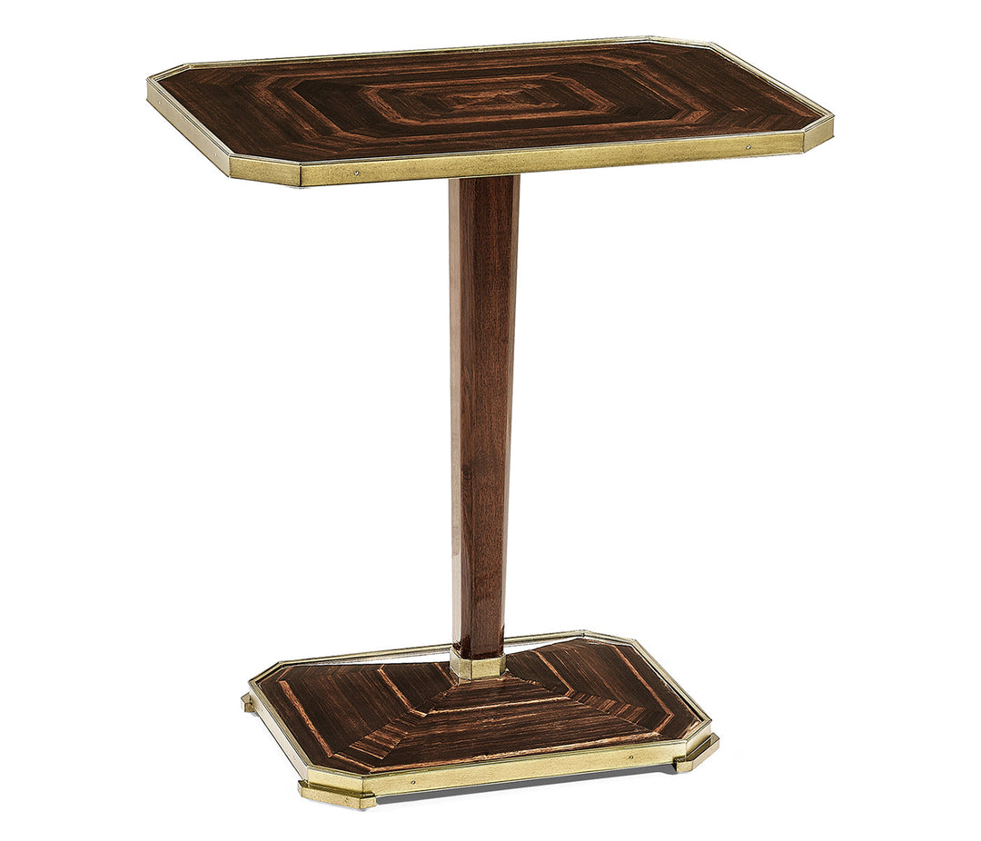 JC Modern - Eclectic Collection - Rectangular Macassar Ebony Side Table