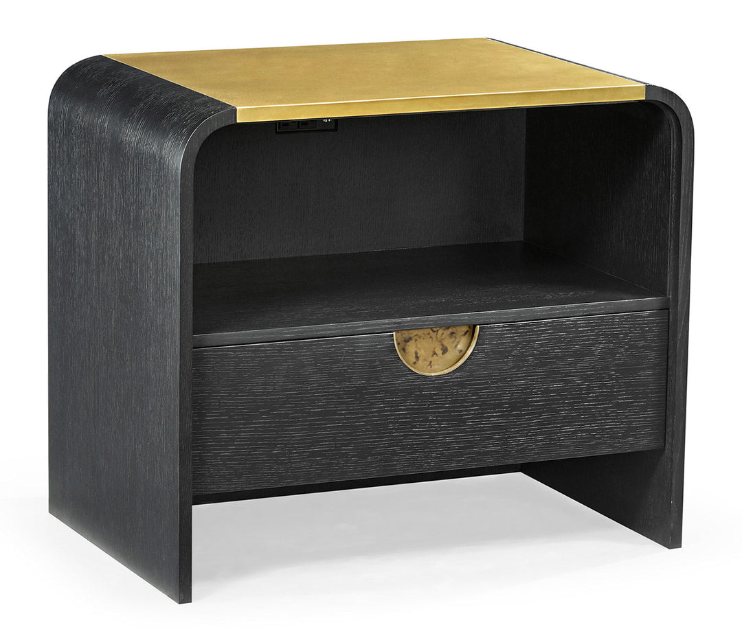 JC Modern - Fusion Collection - Fusion Curved Nightstand