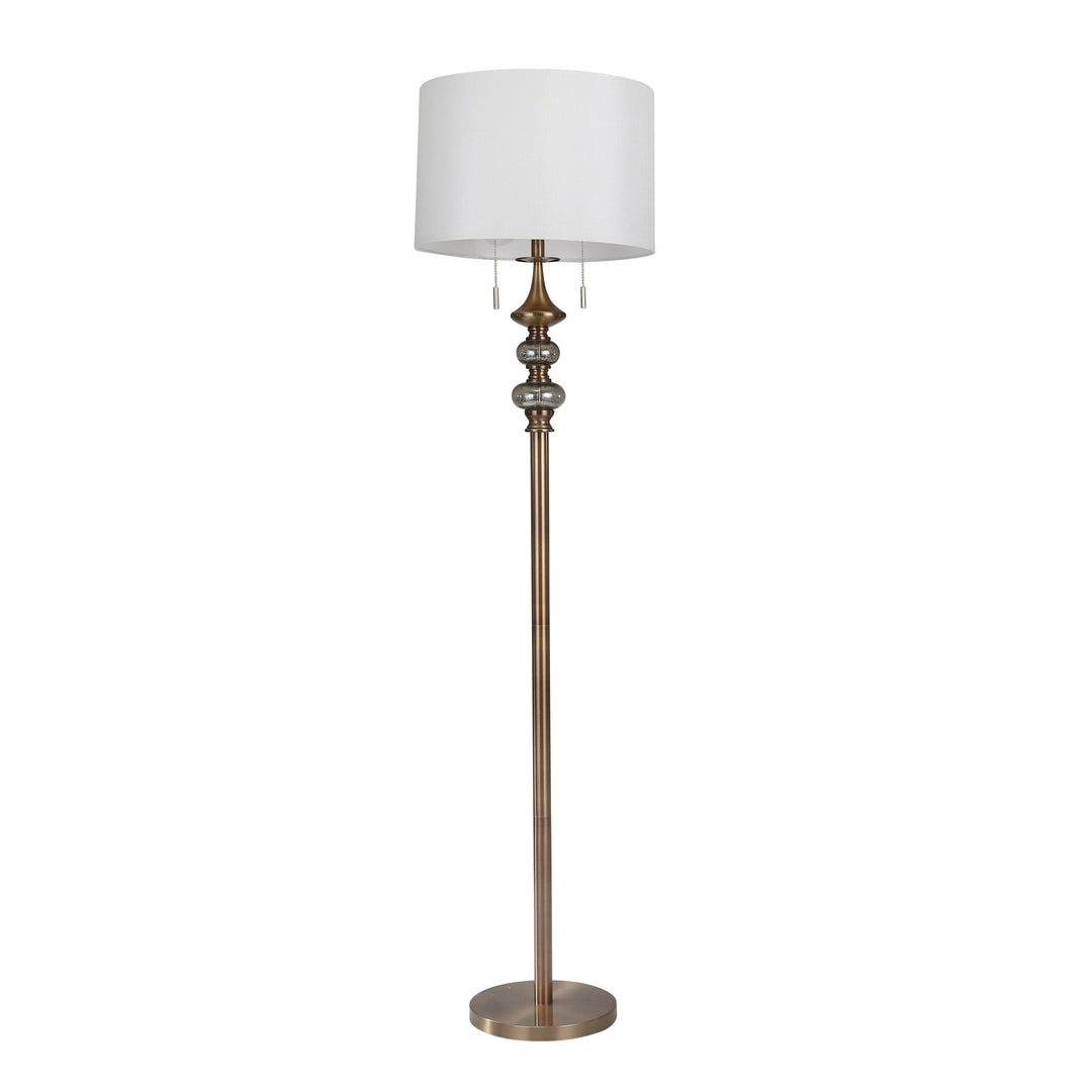 METAL 61" FLOOR LAMP , BRONZE