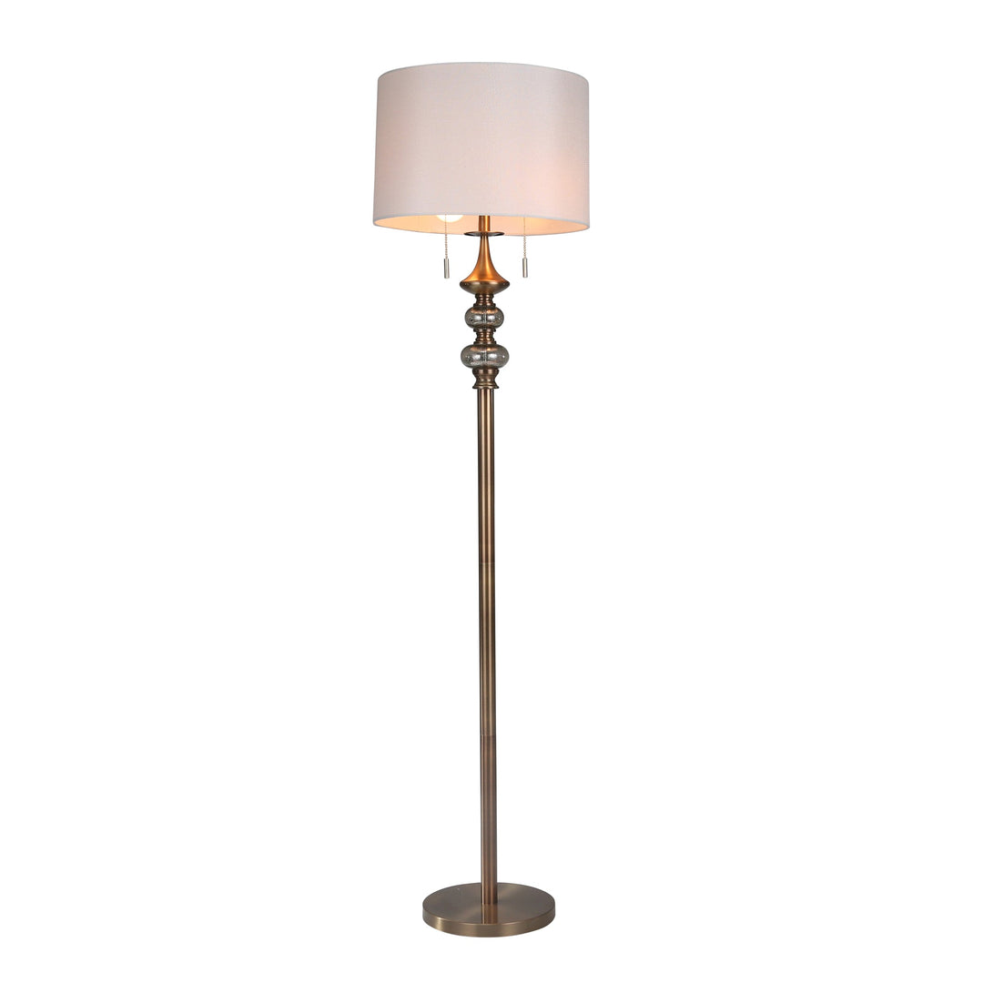 METAL 61" FLOOR LAMP , BRONZE