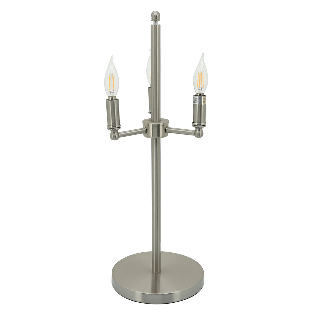 METAL  TABLE LAMP
3 LIGHTS