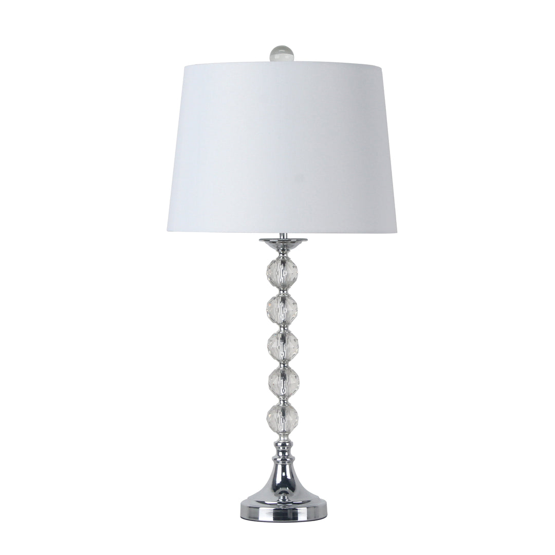 28“H CRYSTAL TABLE LAMP