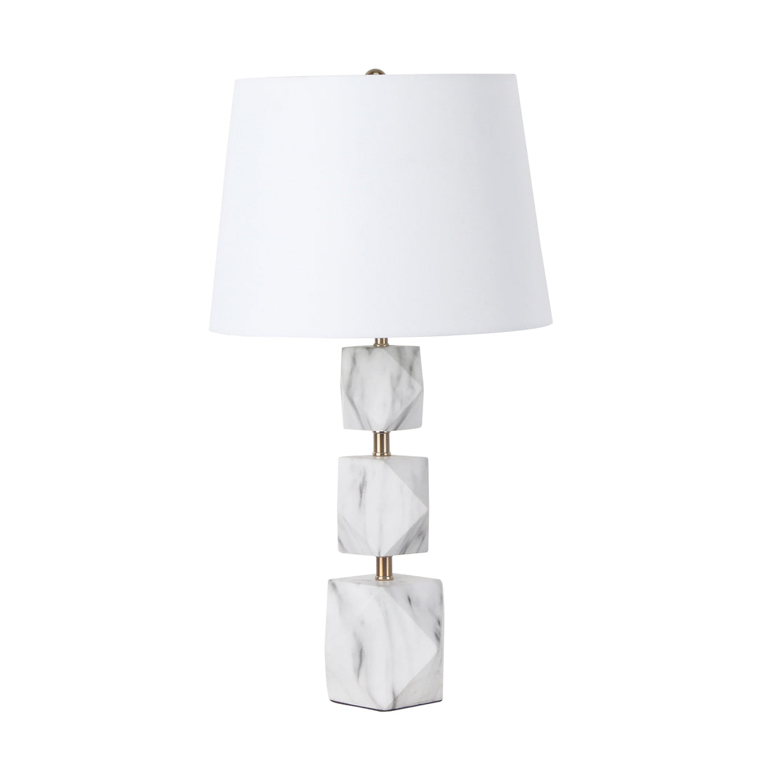 24”H RESIN TABLE LAMP