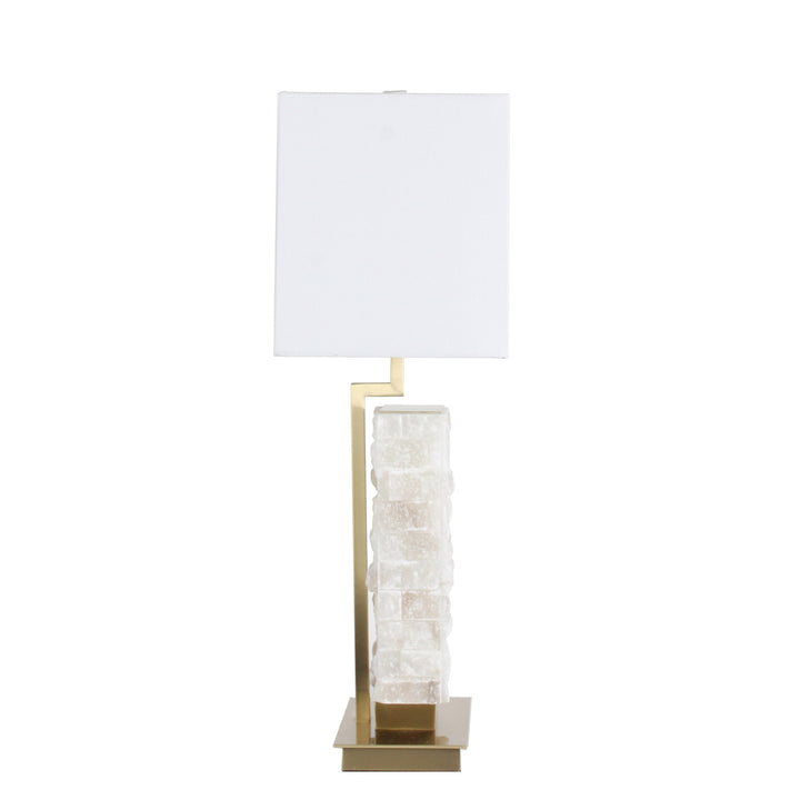 27"H MARBEL TABEL LAMP