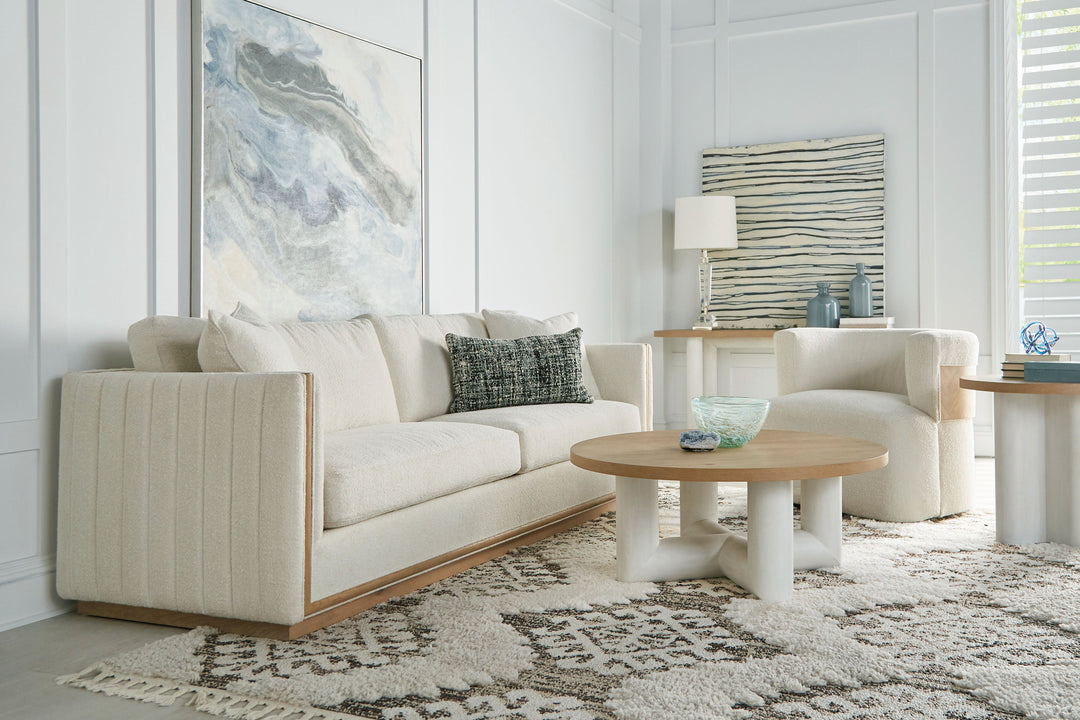 Garrison -  Console Table Wood Top