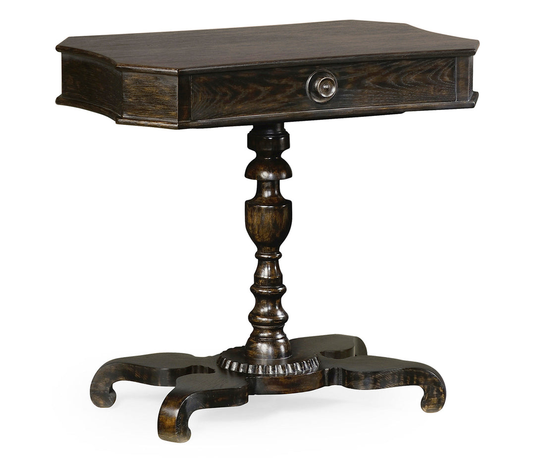 William Yeoward Collected - Uptown Classic - Yarne Charcoal Wash End Table