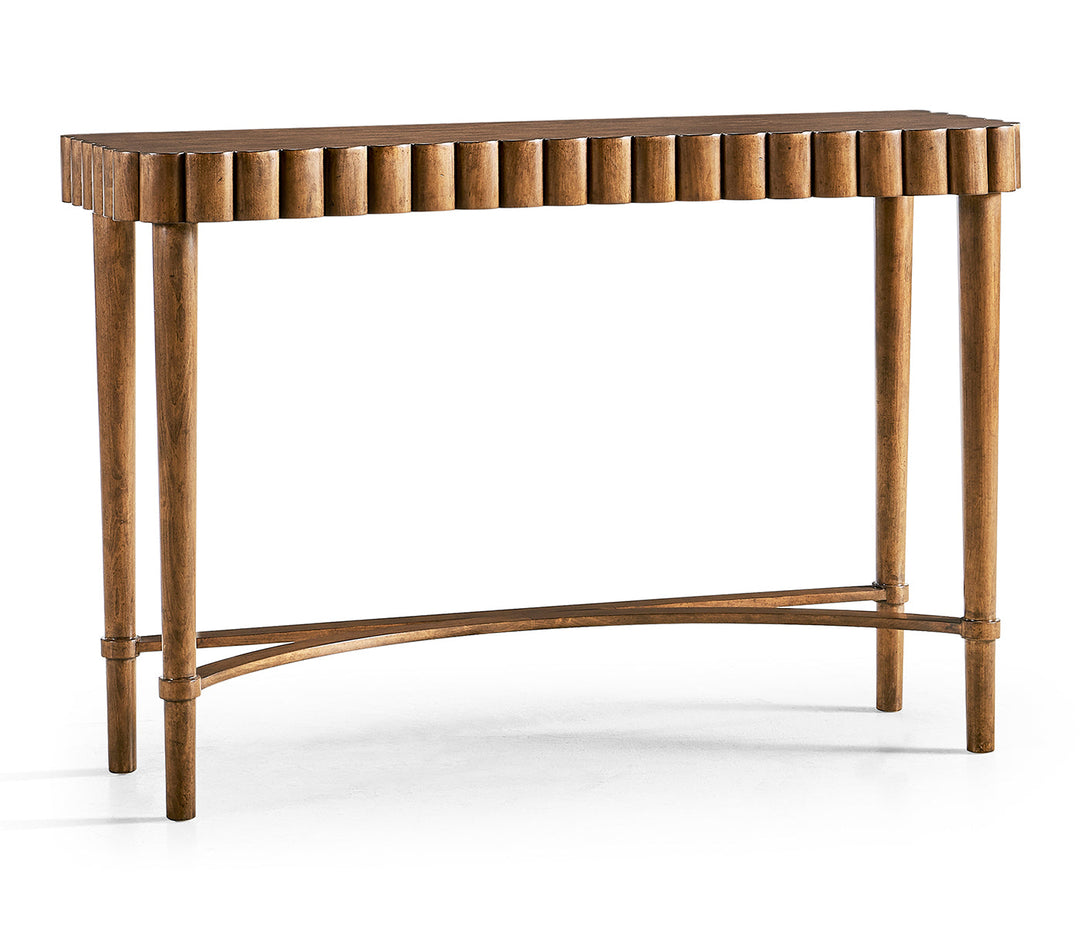 William Yeoward Collected - Uptown Classic - Allerdale Grey Fruitwood Console