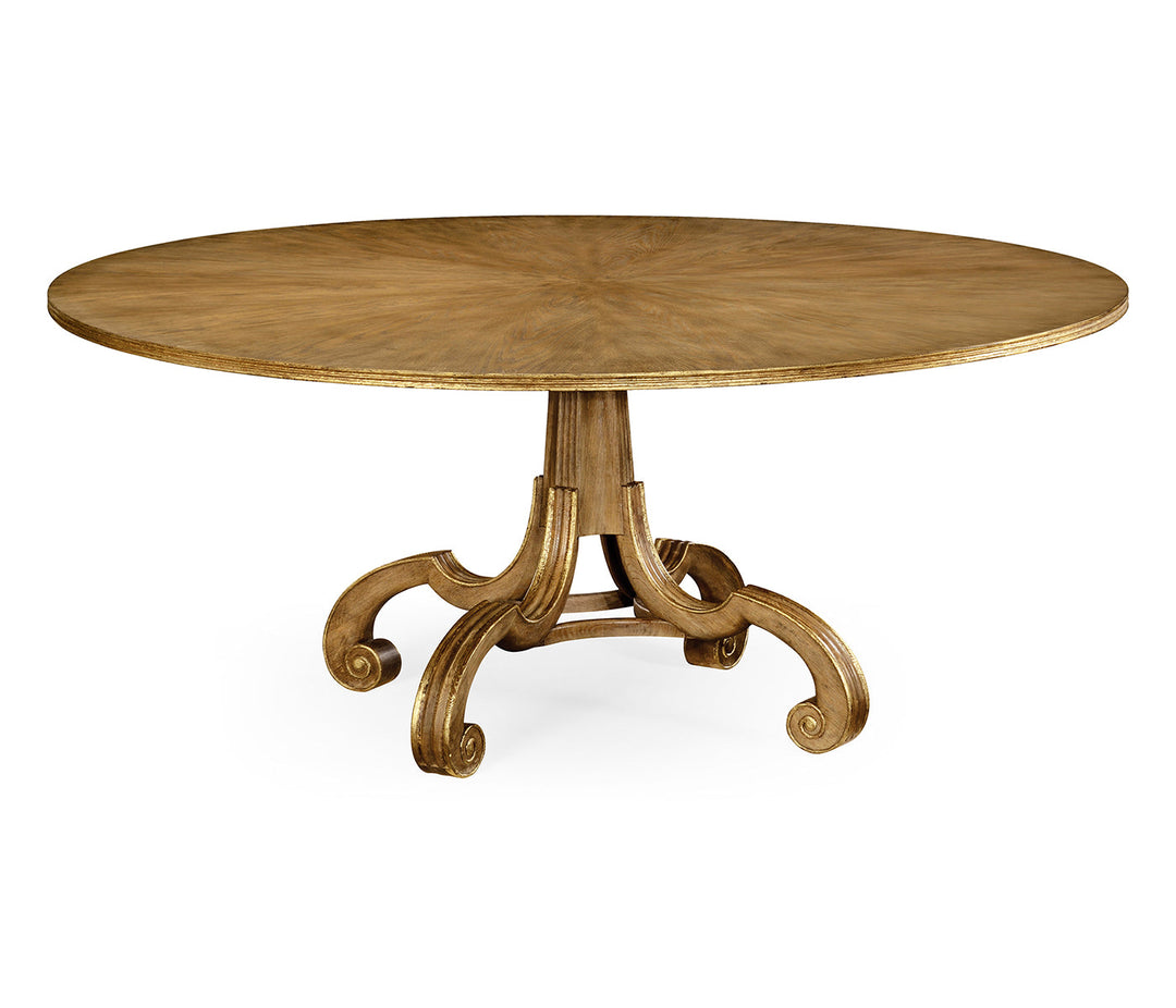 William Yeoward Collected - Uptown Classic - Lacock 70" Washed Oak Dining Table