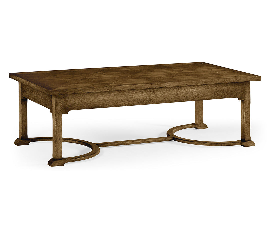 William Yeoward Collected - Country House Chic - Biddulph Kitchen Oak Coffee Table