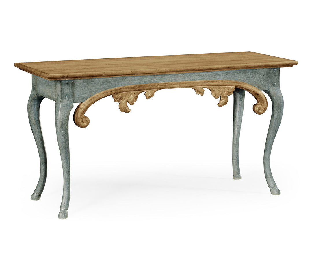 William Yeoward Collected - Country House Chic - Broxton Vintage Oak Console