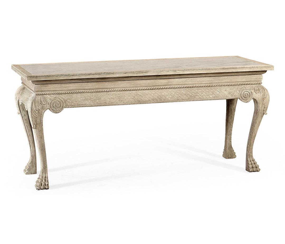 William Yeoward Collected - Country House Chic - York Venetian White Oak Console