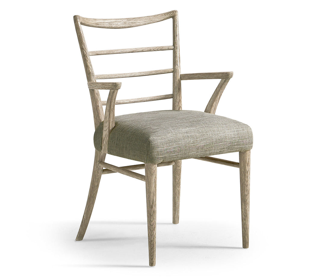 William Yeoward Collected - Urban Cool - Pensacola Grey Oak Dining Arm Chair