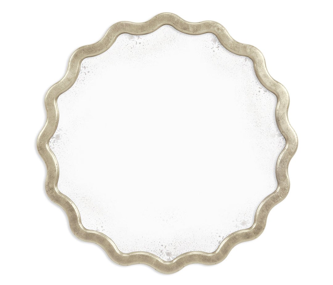 William Yeoward Collected - Urban Cool - Keste Round Silver Mirror