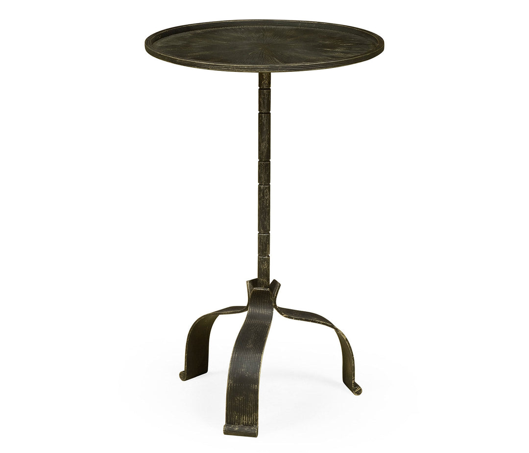 William Yeoward Collected - Urban Cool - Circular Ida Antique Bronzed Cocktail Table