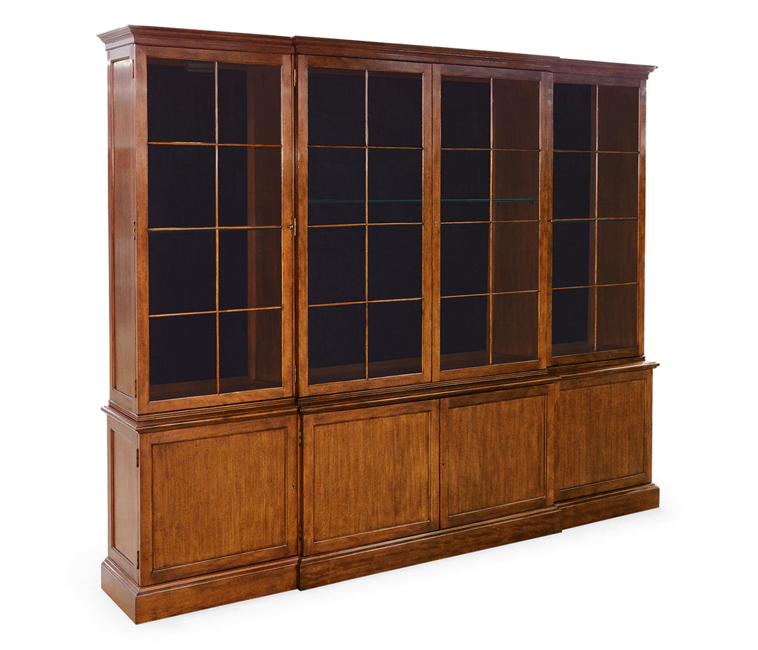 Churchman Collection - Large George III Imperial Mahogany Bookcase Cabinet