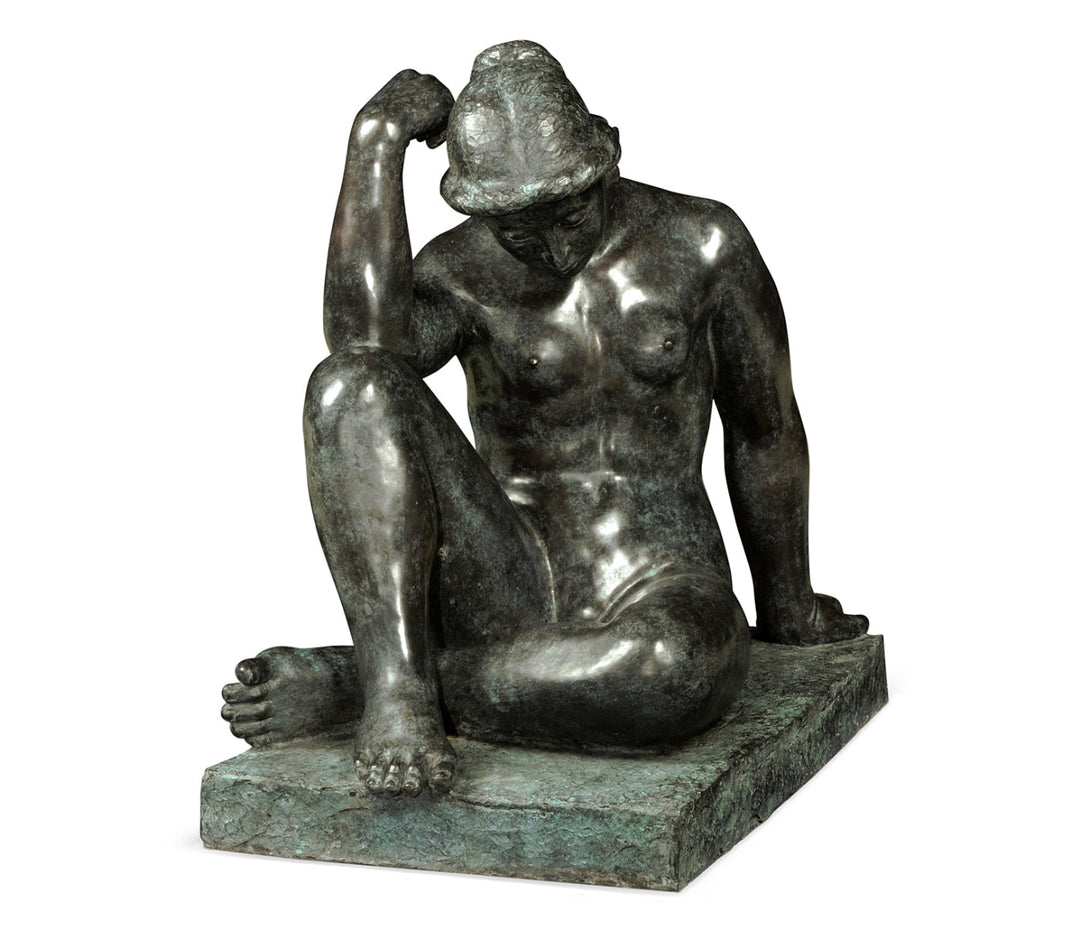 Churchman Collection - Art Deco Nude Female Left Sculpture